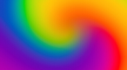 Rainbow color gradient background, vibrant rainbow colours swirl for poster cover web header design