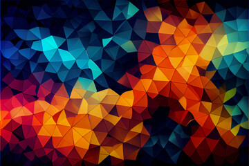Colorful abstract mosaic background.