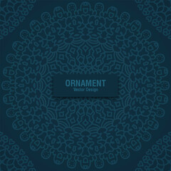 background with ornament, mandala design