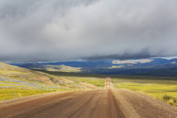 Road in tundra