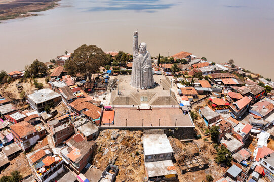 Janitzio, Isla en el lago de Patzcuaro, un lugar turistico.