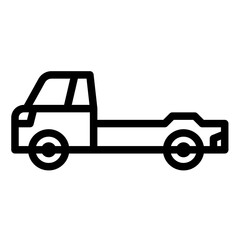 Pickup car icon