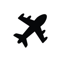 Obraz premium Airplane icon vector design template