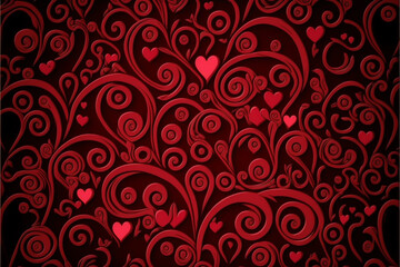Fototapeta na wymiar Heart Shaped Valentine's background Images. Love concept for Valentine's Day Holiday. Great for anniversaries, Mother's Day, birthdays and more. 