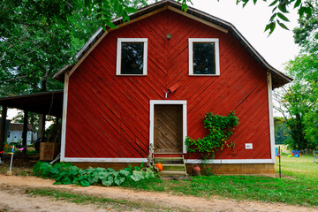 red barn