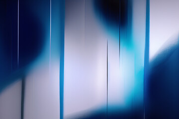 abstract blue background - generative ai illustration