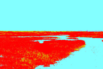 abstract watercolor background with splashes