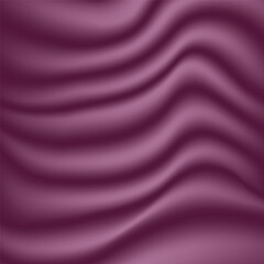 Abstract background of pink fabric texture. Wallpaper luxury by soft curve of canvas and wave. Illustration background of pink cloth and satin.
