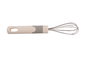 Whisk egg isolated on white background.