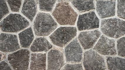 Texture of a stone wall. Stone wall as a background or texture.