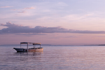 Dusk falling on Malapascua Island, Cebu, Philippines