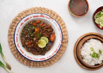 Oseng Daging Betawi, Beef soup, Indonesian culinary
