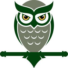 Full body owl with bar