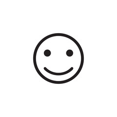 Face sign icon, vector illustration