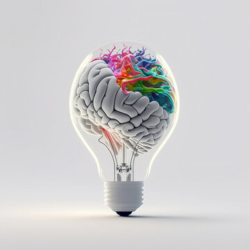 bulb with brain