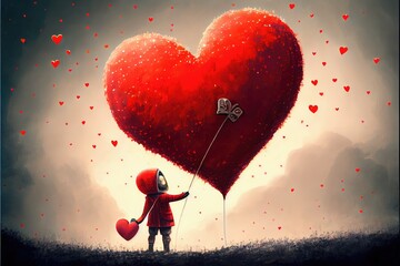 Obraz premium Valentines Day