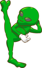 Alien png graphic clipart design