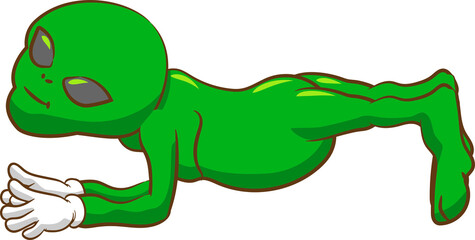 Alien png graphic clipart design