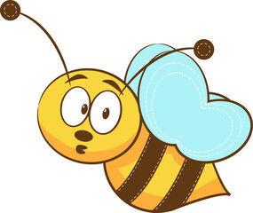 Bee png graphic clipart design