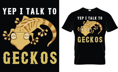 Yep u I Talk To Geckos
