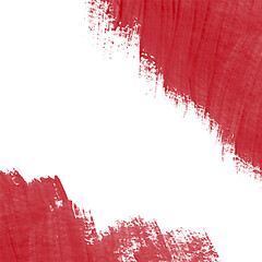 Red color brush stroke watercolor texture background