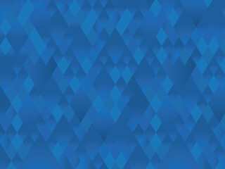 背景素材 グラデーション タイル 菱形 三角 青色