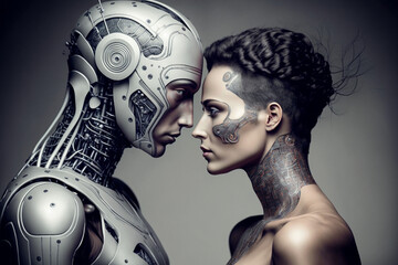 Future couple, generative AI