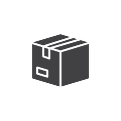 Product box vector icon