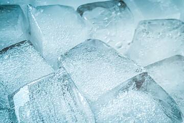 Ice cubes background, ice cube texture or background It makes me feel fresh and feel good, In the...