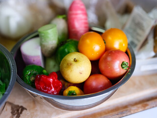 fruits and vegetables