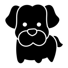 DOG glyph icon
