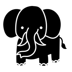 ELEPHANTS glyph icon