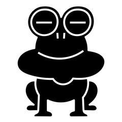 FROG glyph icon