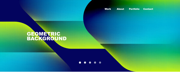 Geometric fluid shapes with liquid colors abstract background. Vector Illustration For Wallpaper, Banner, Background, Card, Book Illustration, landing page