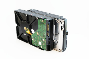 harddrive, HDD on white background
