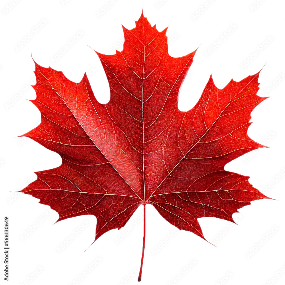 Wall mural leaf09 red sugar maple leaf leaves plant nature foliage stalk green tree transparent background cuto