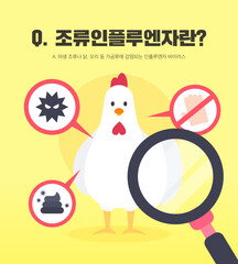 Illustration of spring disease precautions 
