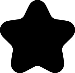 Star black symbol