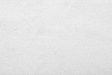 Fototapeta na wymiar Texture of white fabric as background, closeup