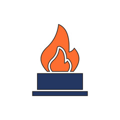 trophy icon vector. trophy icon vector illustration