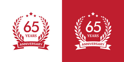 anniversary celebration logo. anniversary vector illustration