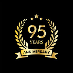 anniversary celebration logo. anniversary vector illustration