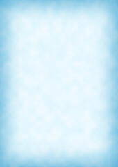 Light blue background with sky pattern for use as A4 document cover or report cover