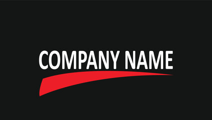 Minimal Swoosh abstract logo