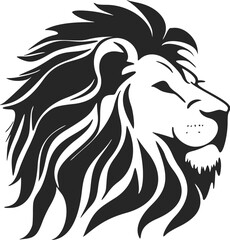 Add elegance and strength to your brand with a minimalistic lion head logo.