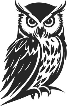 Boost your brand with a simple owl logo.