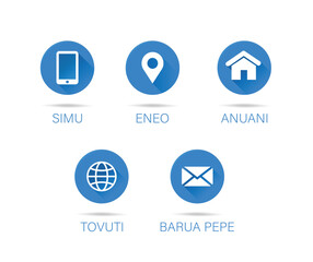Contact Icons in Swahili