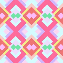 Draw brown, pink, yellow, green and blue lines, Designs, Fabric patterns, Patterns for use as background.