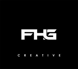 FHG Letter Initial Logo Design Template Vector Illustration
