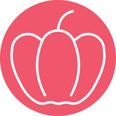 Pumpkin Vector Icon
